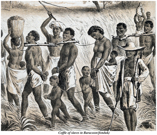 Coffle of Slaves to Baracoon